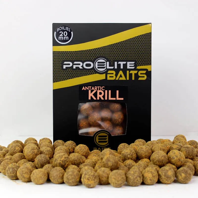 Bouillette Pro Elite Baits Gold Antartic Krill 20 mm