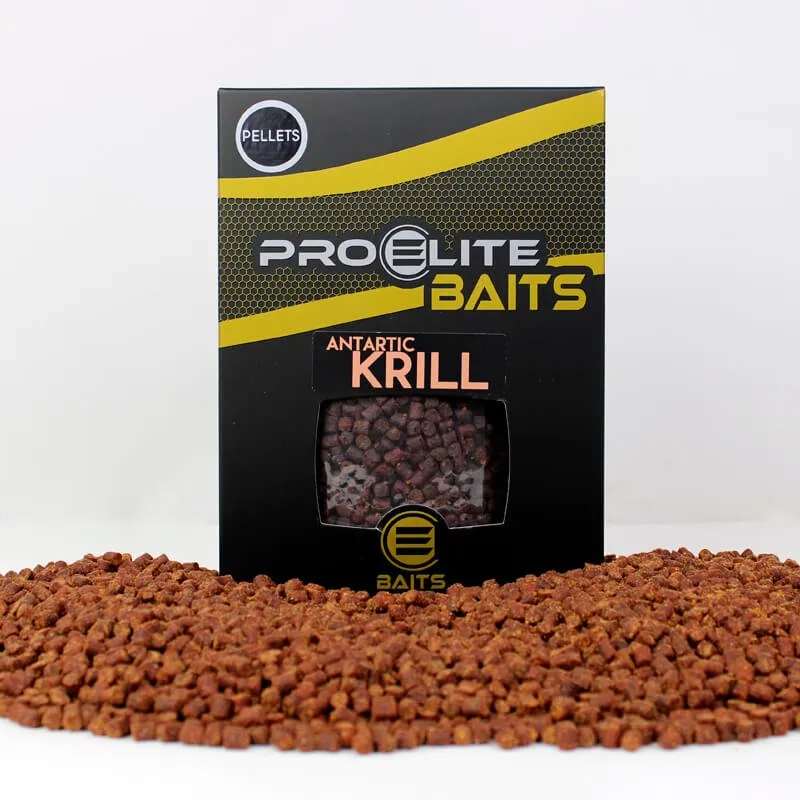 Pellets Pro Elite Baits Gold Antartic Krill 6mm