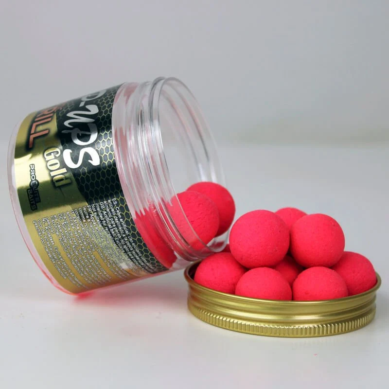 Pop Ups Pro Elite Baits Gold Antartic Krill Rose 20 mm