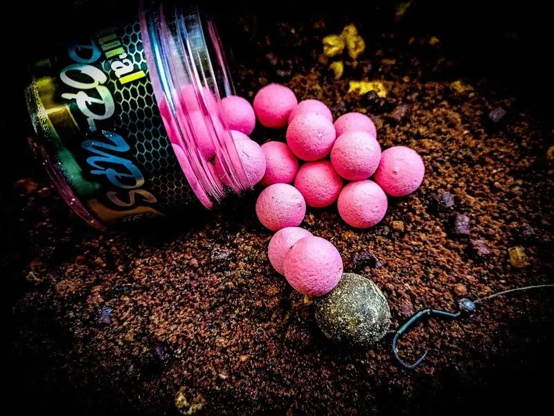 Pop Ups Pro Elite Baits Gold Antartic Krill Rose 20 mm