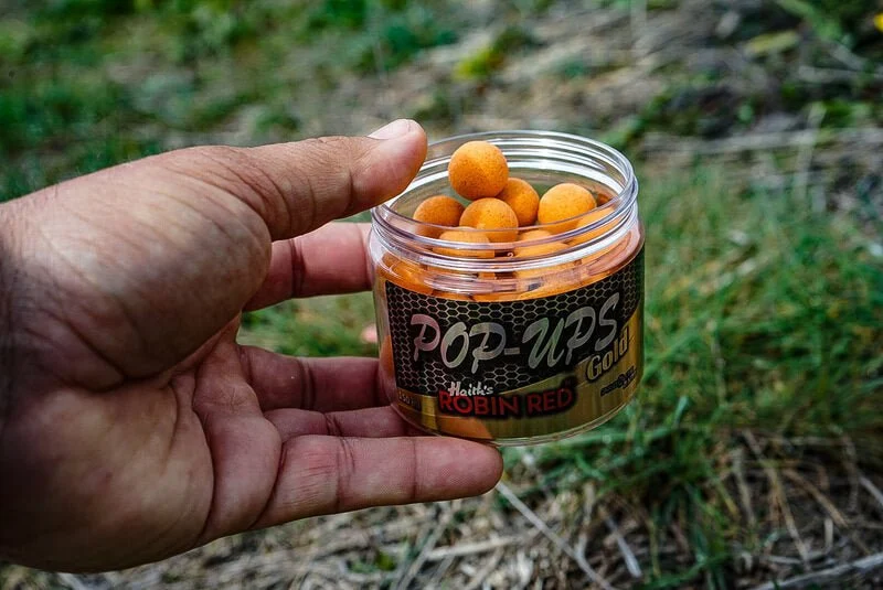 Pop Ups Pro Elite Baits Gold Robin Red 20 mm