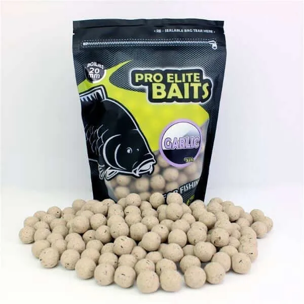 Bouillette Pro Elite Baits Garlic 20 mm