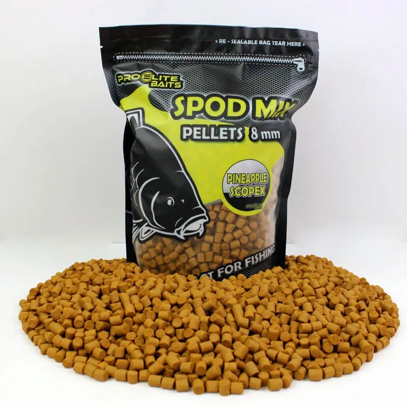Pellets Spod Mix Pro Elite Baits Ananas Scopex 8mm