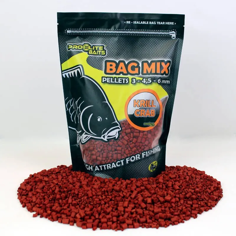 Micro Pellets Pro Elite Baits Krill Crab 3, 4, 6 mm