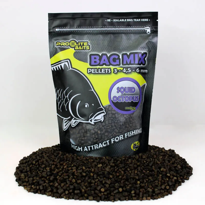 Micro Pellets Pro Elite Baits Squid Octopus 3, 4, 6 mm