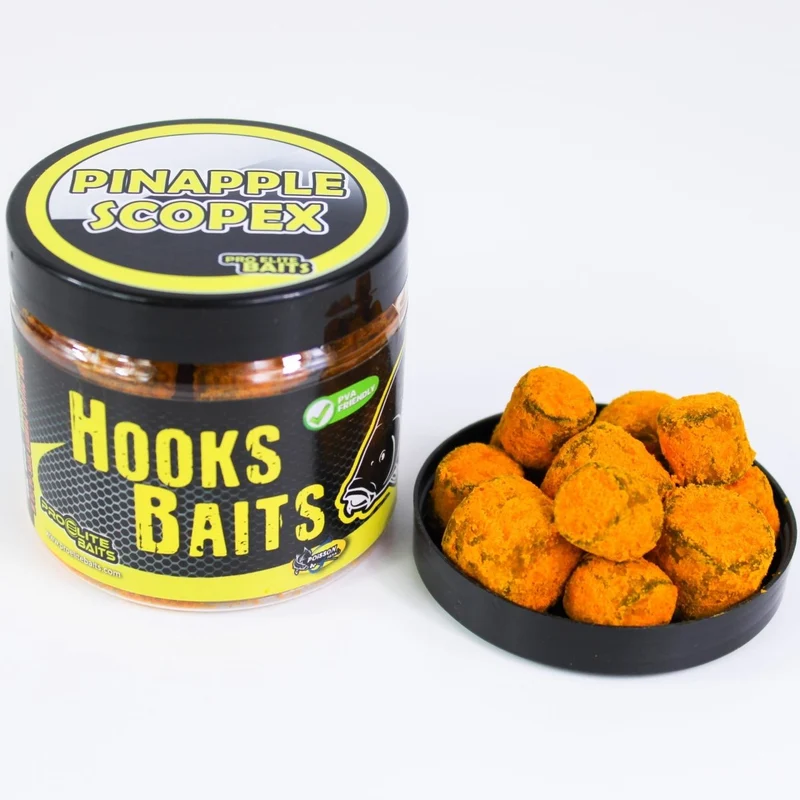 Hook Pellets poudre Pro Elite Baits Ananas Scopex 14-20mm