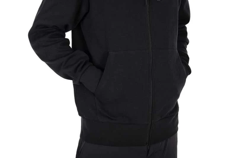 Black Stealth Zip Hoody Large – Hoodie met Rits - 🎁