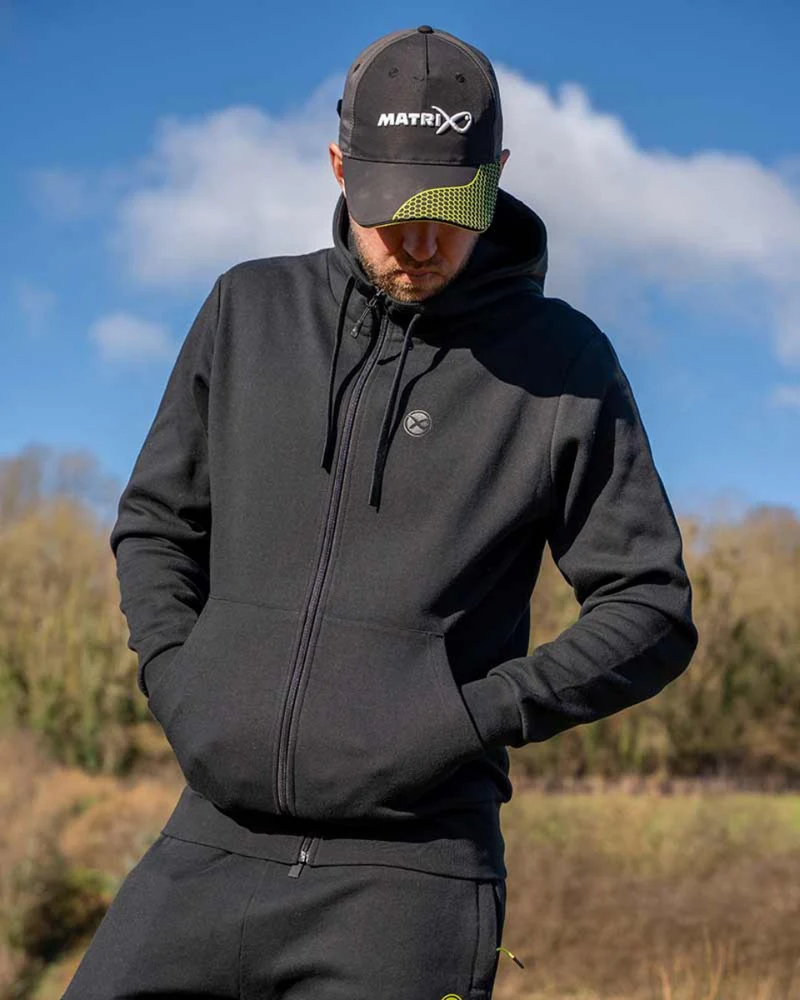 Black Stealth Zip Hoody Large – Hoodie met Rits - 🎁