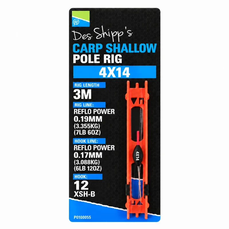 Carp Shallow Pole Rigs – Kant-en-klare Tuigen