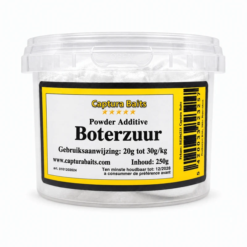 Butyric Acid Powder 250g – Boterzuur Poederadditief