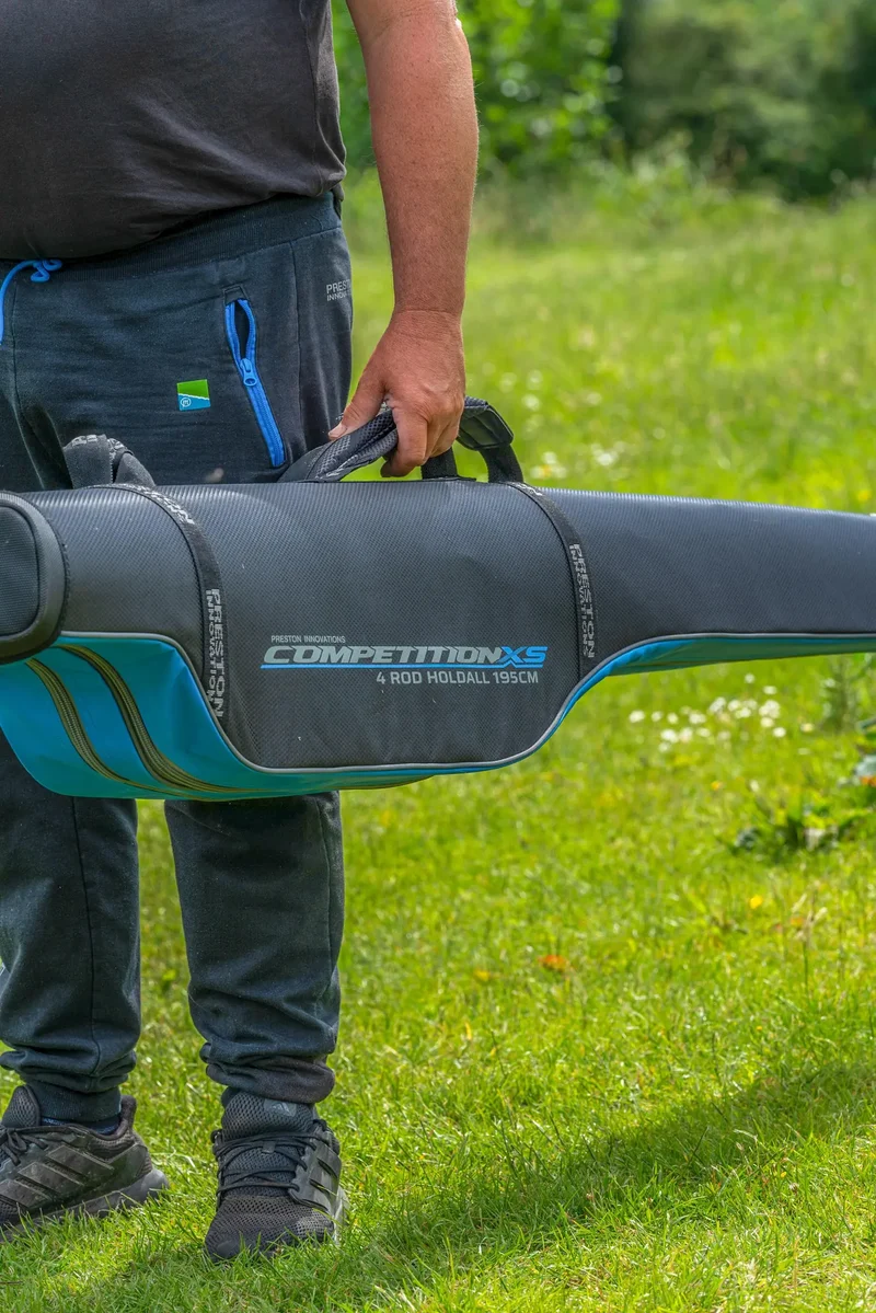 Competition XS 4 Rod Holdall 195cm – Foedraal voor 4 Werphengels