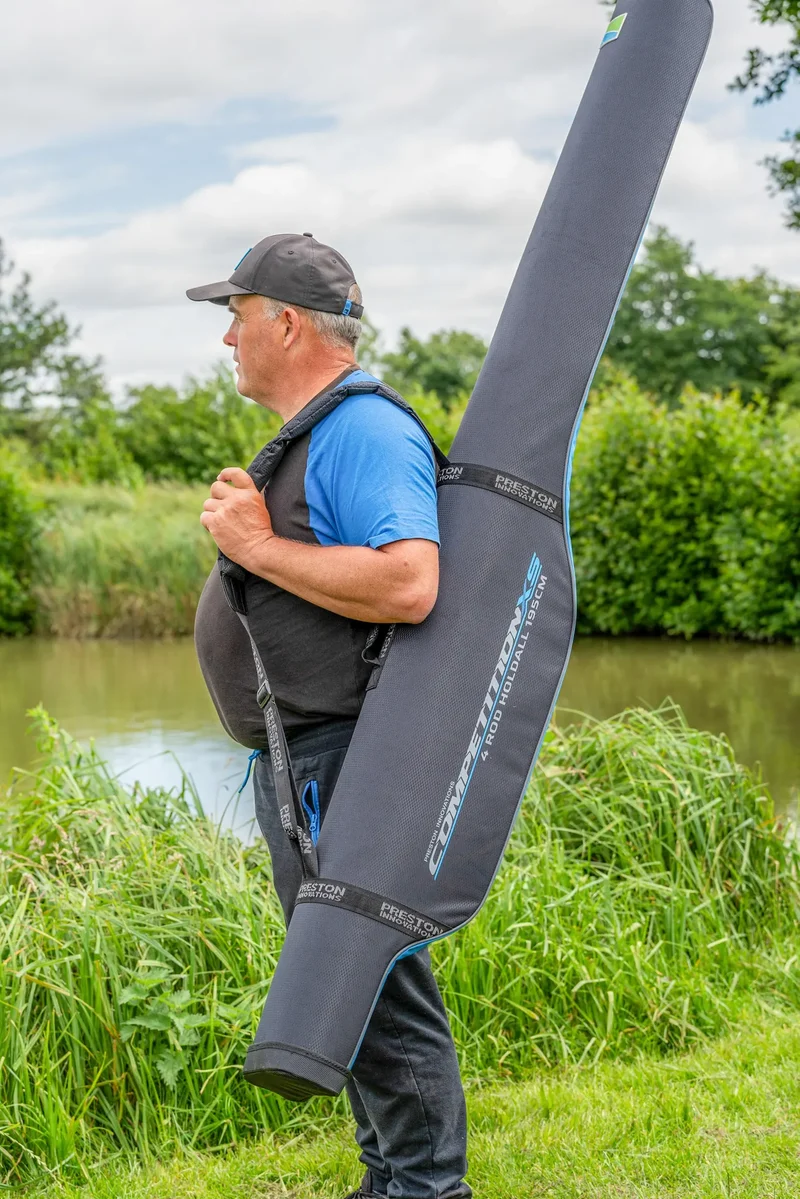 Competition XS 4 Rod Holdall 195cm – Foedraal voor 4 Werphengels