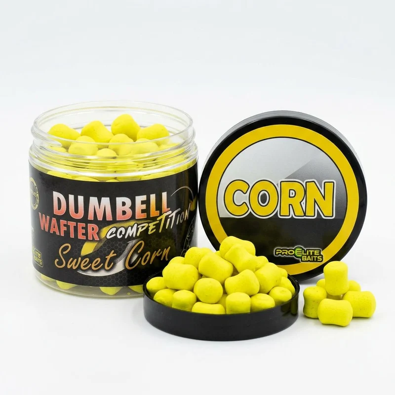 Wafters Dumbells Pro Elite Baits Competition Sweet Corn 8-14x10 mm