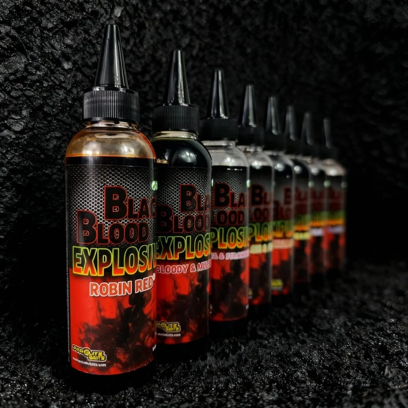 Liquide Pro Elite Baits Black Blood Explosive