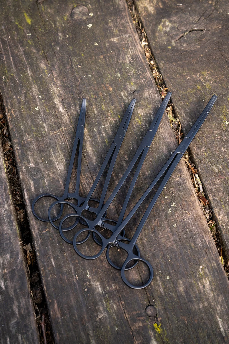 Trophy Forceps – Gebogen Onthaaktang