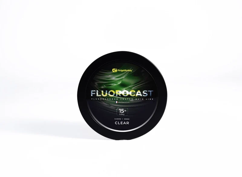 Fil de fluorocarbone Ridge Monkey FluoroCast Fluoré Coated 1000m