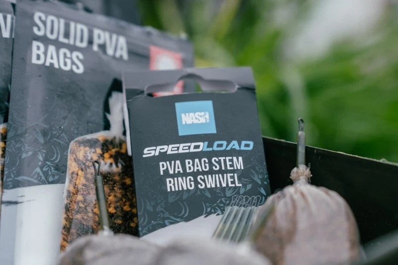 Speedload PVA Bag Stem Ring Swivel Nash