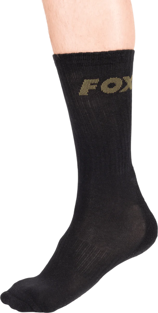 Chaussettes Fox 3 - Pack Noirs