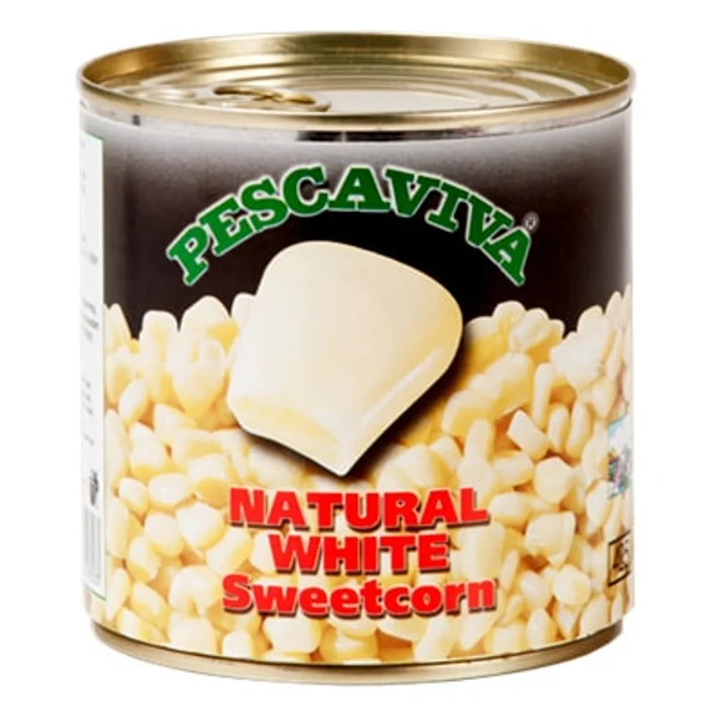 Pescaviva White Sweetcorn Natural 160g – Zoete Witte Maïs
