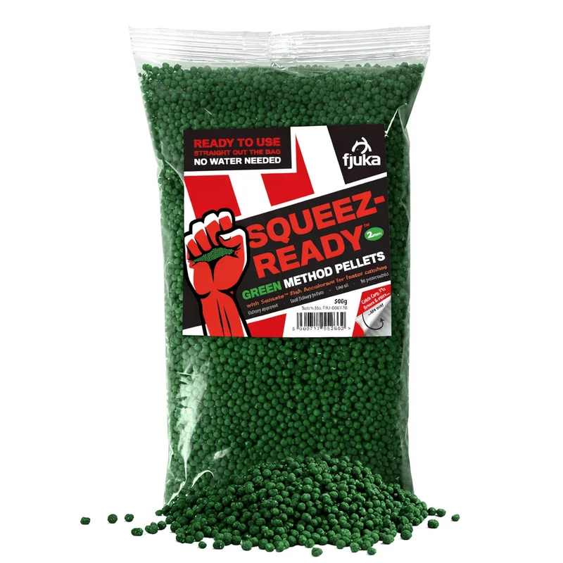 Squeez-Ready Coloured Method Pellets 2mm – Kant-en-klare Gekleurde Method Pellets