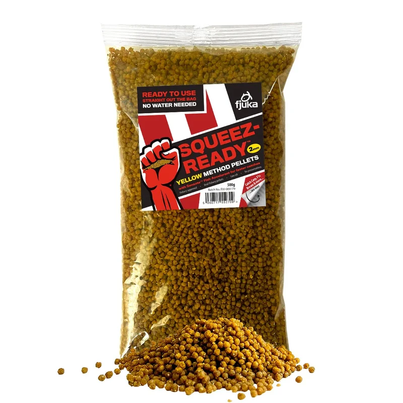 Squeez-Ready Coloured Method Pellets 2mm – Kant-en-klare Gekleurde Method Pellets