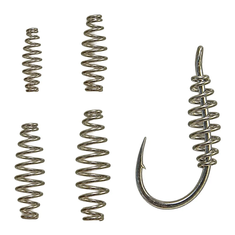 Stainless Steel Hook Springs – RVS Aasressorts voor Haken (10 Stuks)