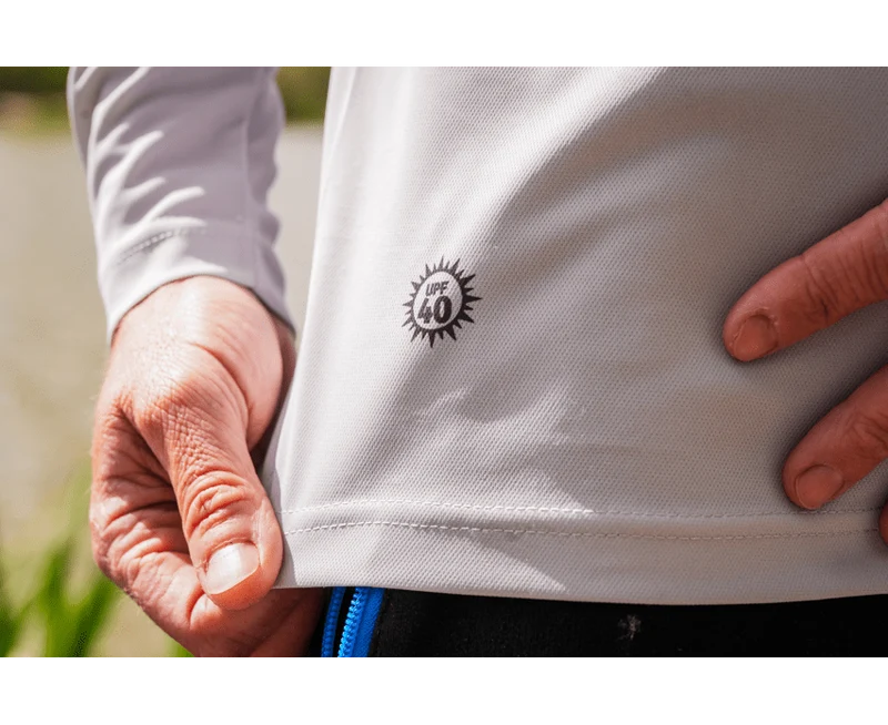 Grey Performance Sun Shirt UPF-40 – Zonneshirt 🎁