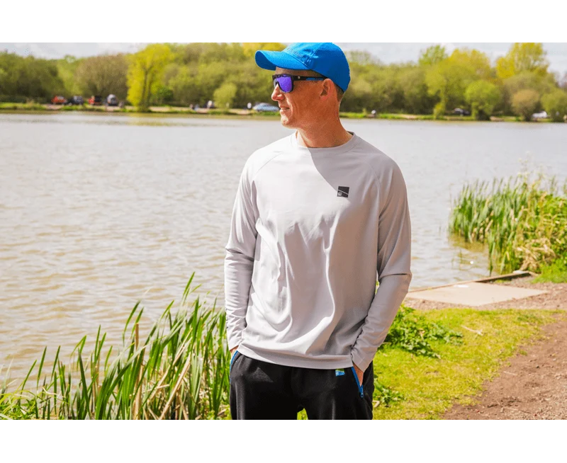 Grey Performance Sun Shirt UPF-40 – Zonneshirt 🎁