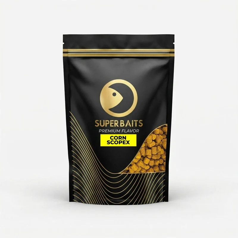 Pellets Superbaits Corn Scopex 8mm