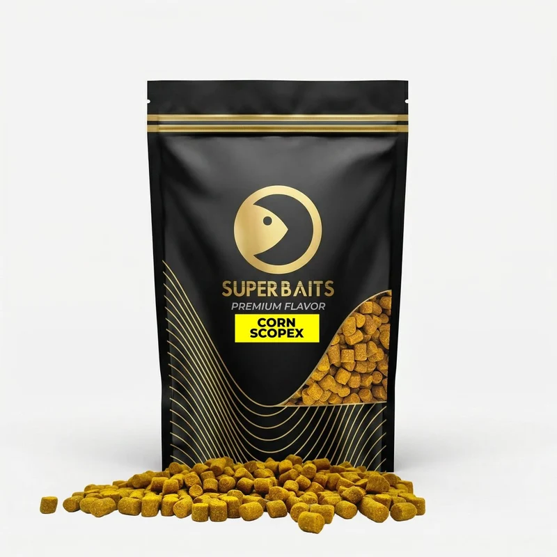 Pellets Superbaits Corn Scopex 8mm