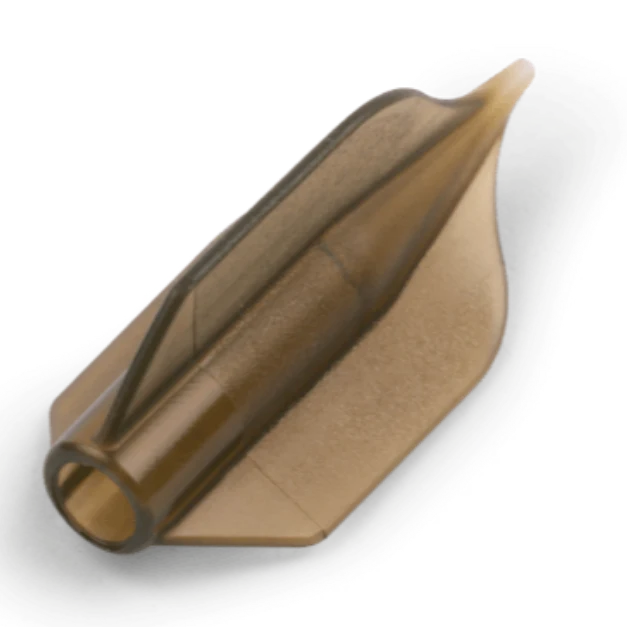 ICS Flighted Tail Rubbers – Reserve-eindrubbers met Stabilisatievinnen (5 stuks)