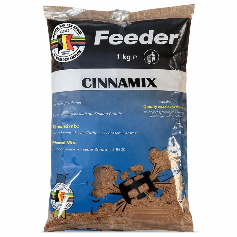 Feeder Cinnamix 1kg – Feedervoer met Kaneel en Speculaas