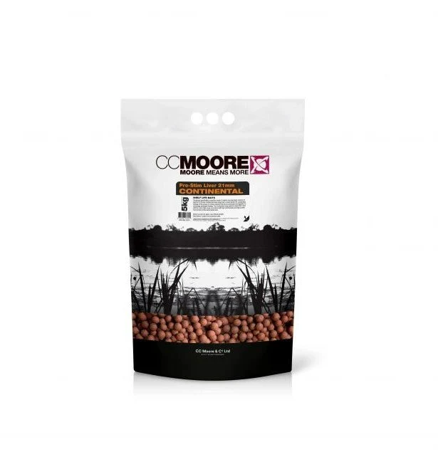 Bouillette Ccmoore Pro-Stim Liver Continental 21 mm 5 kg