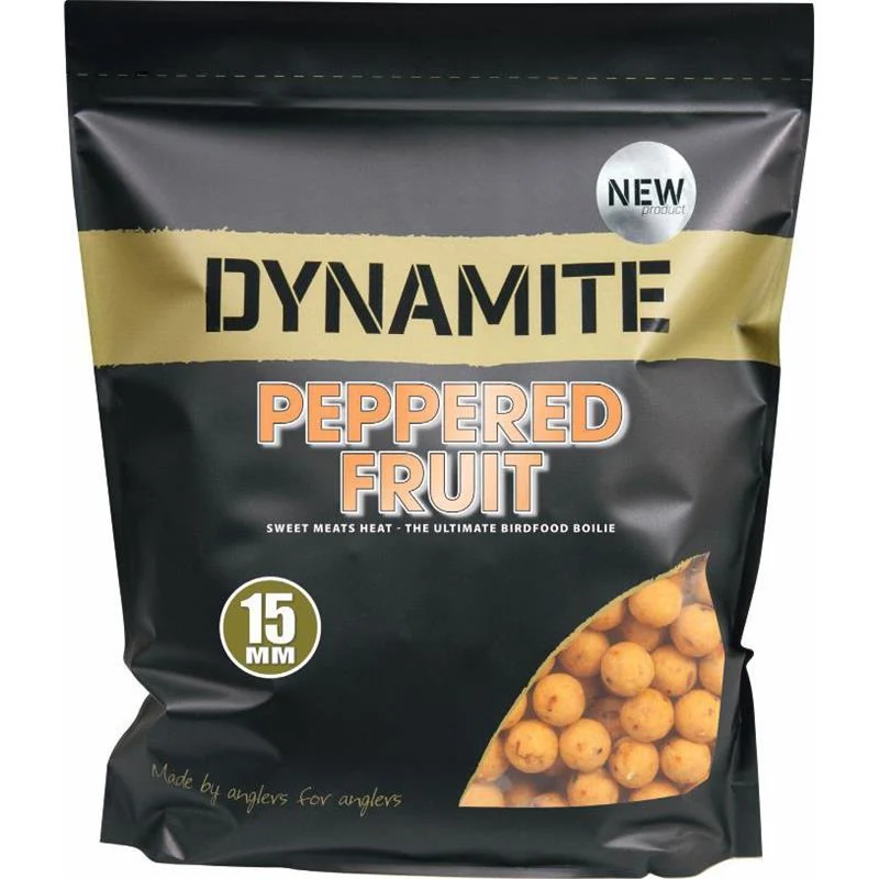 Bouillette Dynamite Baits Poivré Fruit 15 mm