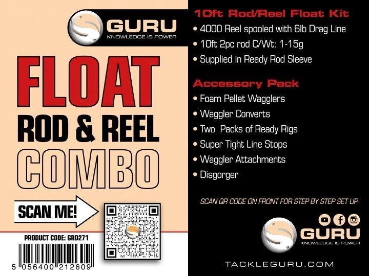 10' Float Rod And Reel Combo – Wagglerhengel- en Molenset