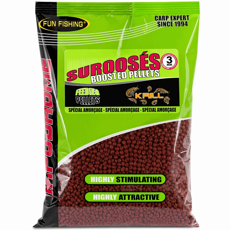 Boosted Pellets Krill 3mm - 700g – Verrijkte Krillpellets