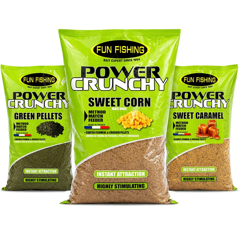 Groundbait Power Crunchy 2kg – Grondvoer