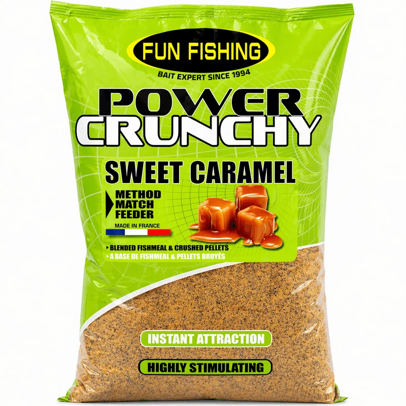 Groundbait Power Crunchy 2kg – Grondvoer