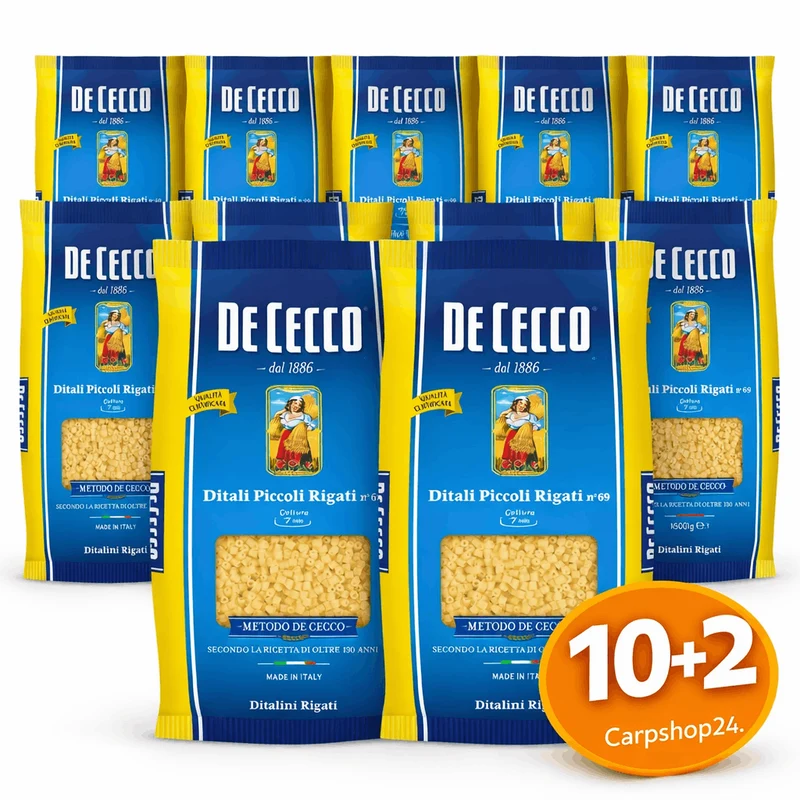 De Cecco Pasta 500g 🎁 10+2
