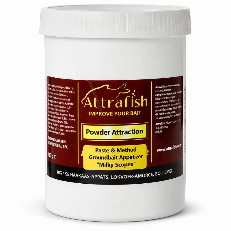 Paste & Groundbait Appetizer 150g – Poederlokstof voor Deeg en Grondvoer