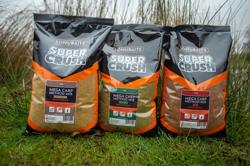 Super Crush Mega Carp Method Mix 2kg – Karpermethodgrondvoer 🎁