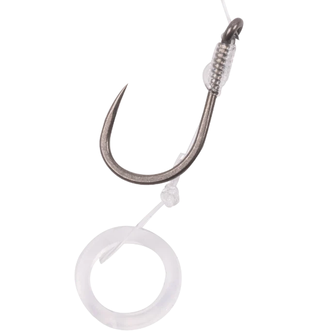 Banded Hair Rigs Barbless – 10 en 38 cm Onderlijnen met Bait Band en zonder Weerhaak 💰