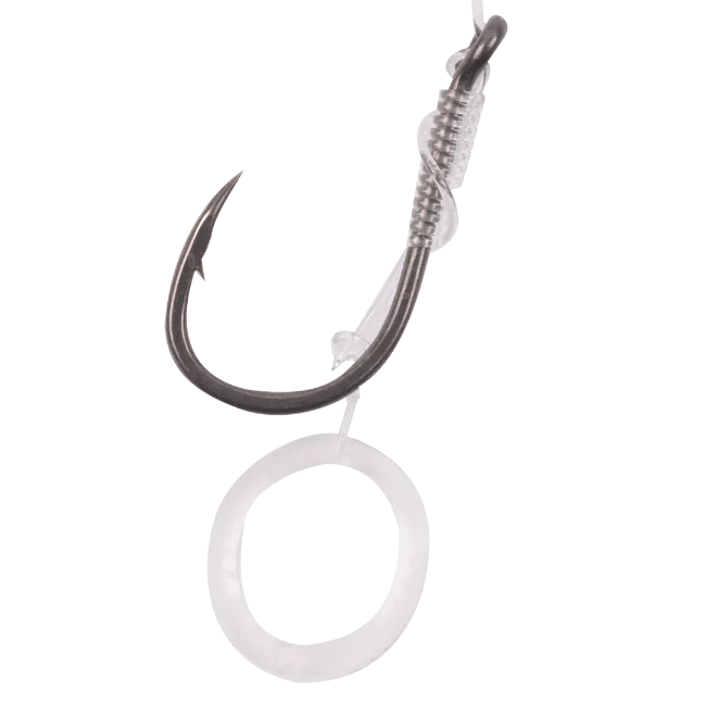 Banded Hair Rigs Barbed – 10 en 38 cm Onderlijnen met Bait Band en met Weerhaak