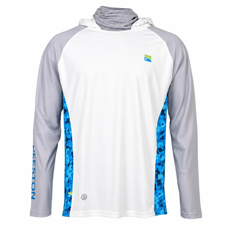 Performance Hooded Sun Shirt UPF-40 – Zonneshirt met Kap 🎁