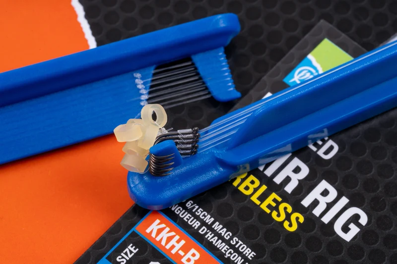 KKH-B Banded Hair Rig 6” – 15 cm Onderlijnen met Bait Band en zonder Weerhaak