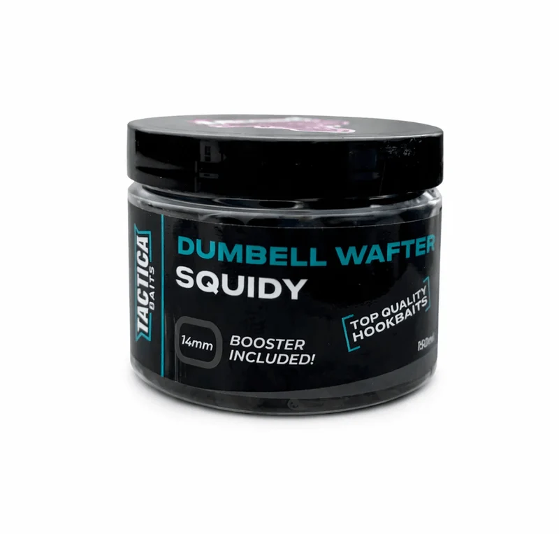 Wafters Dumbells Tactica Baits Squidy Noir 14mm
