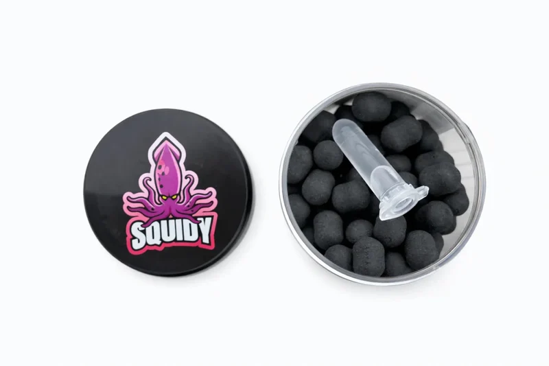 Wafters Dumbells Tactica Baits Squidy Noir 14mm