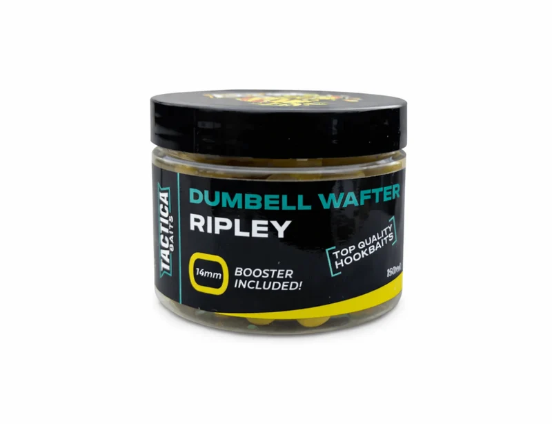 Wafters Dumbells Tactica Baits Ripley Jaune 14mm