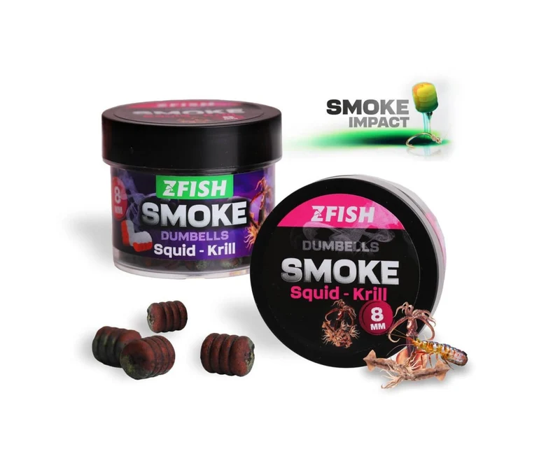 Dumbells Pop Ups Zfish Smoke Squid-Krill 8mm