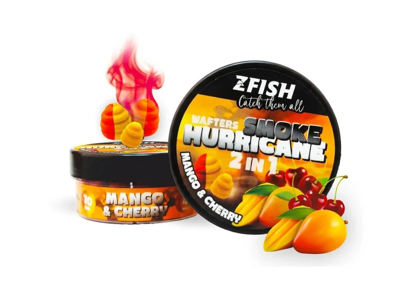 Wafters Zfish Smoke Hurricane 2 en 1 Mango-Cherry 8-10 mm